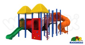 Juego Infantil para exteriores, tipo temático.-MET108