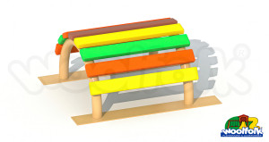 Juego Infantil para exteriores, tipo temático.-DOG005