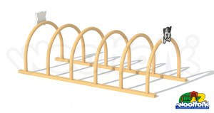 Juego Infantil para exteriores, tipo temático.-DOG002