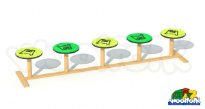 Juego Infantil para exteriores, tipo temático.-DOG008