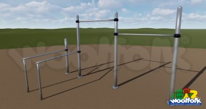 Aparato de Ejercicio para Exteriores.-CA004