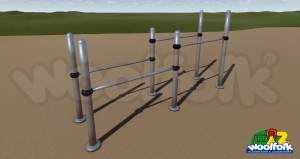 Aparato de Ejercicio para Exteriores.-CA011