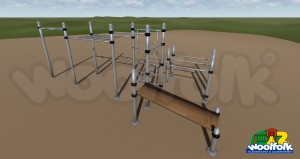 Aparato de Ejercicio para Exteriores.-CA007