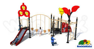 Juego Infantil para exteriores, tipo temático.-GA023