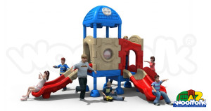 Juego Infantil para exteriores Línea Columpios.-FP026