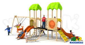 Juego Infantil para exteriores, tipo temático.-MET236