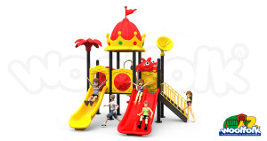 Juego Infantil para exteriores Línea Columpios.-AKM015