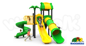 Juego Infantil para exteriores Línea Columpios.-AKM020
